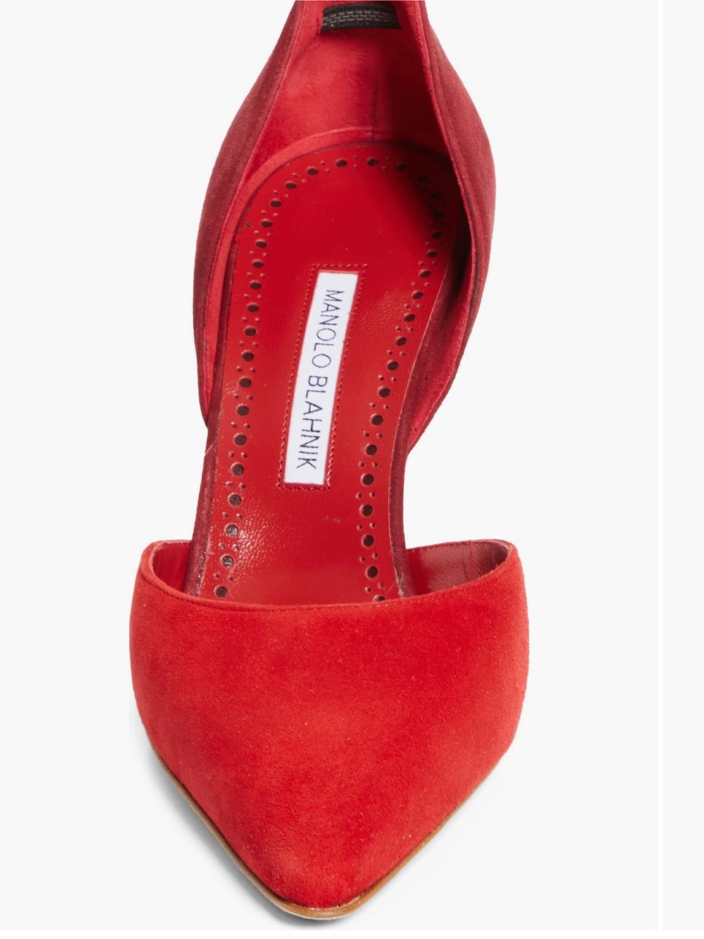 Manolo Blahnik Taylerbinu d'Orsay Pump